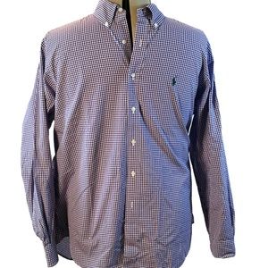 Polo by Ralph Lauren Button Down- Purple 17.5 34/35